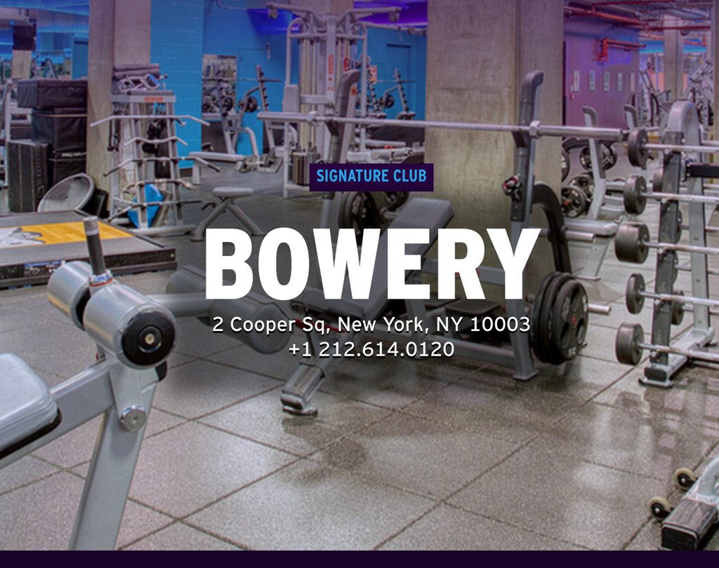 Crunch Fitness - Bowery