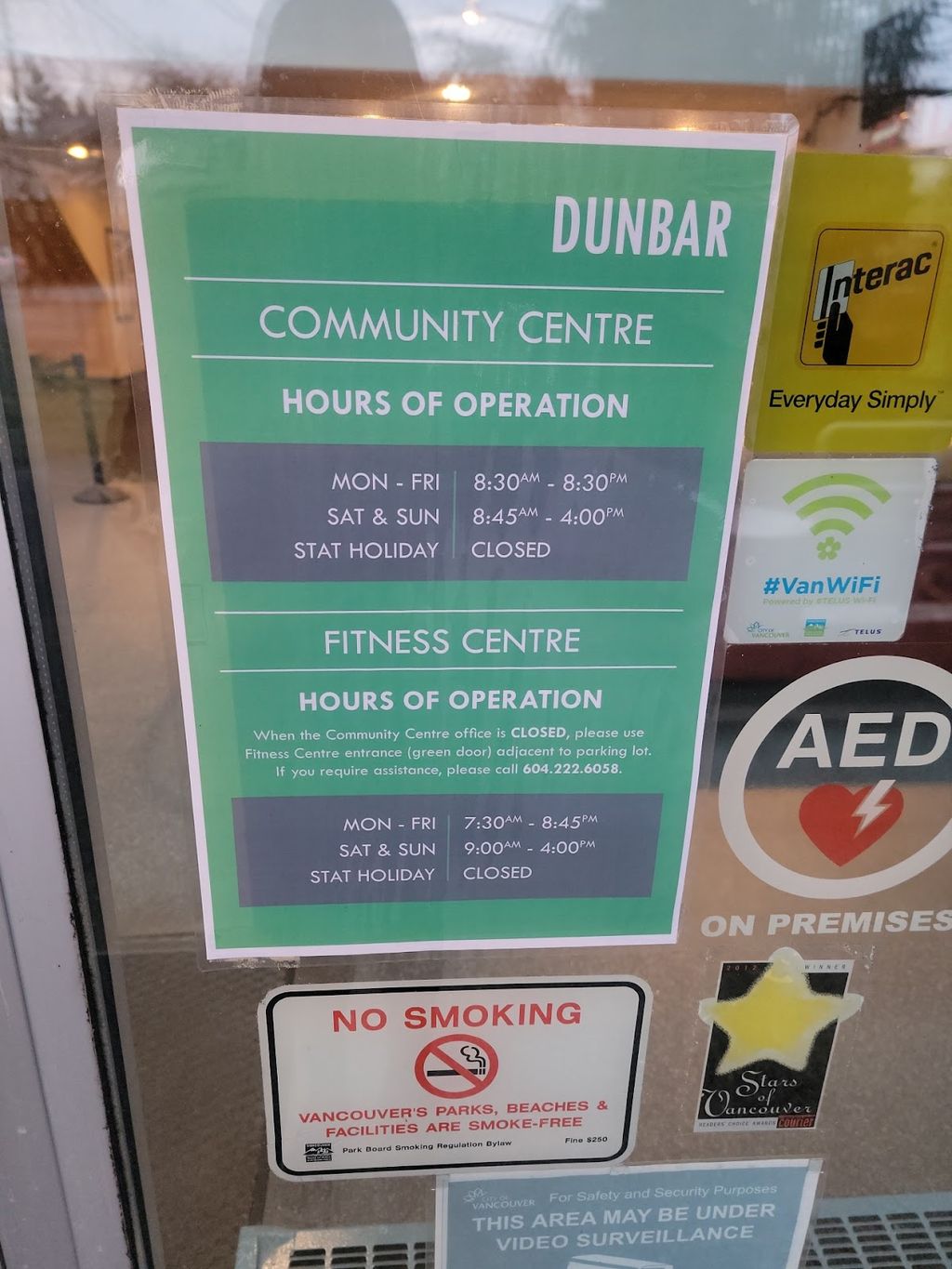 Dunbar Fitness Centre